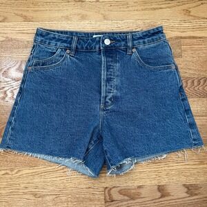 ROLLA's Original High Rise Denim Jean Shorts in New York Blue Size 27